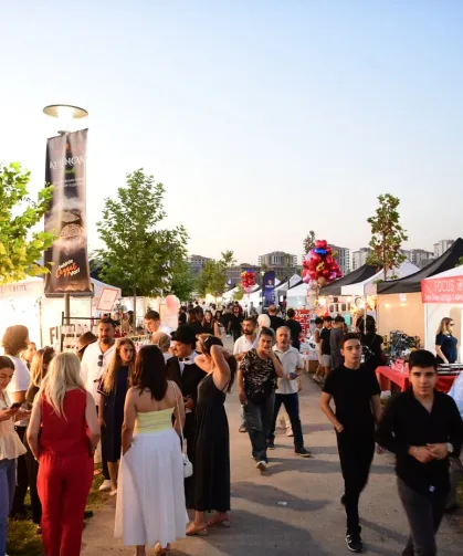 Yöresel lezzetler gastronomi sokağında ziyaretçilerle buluşuyor