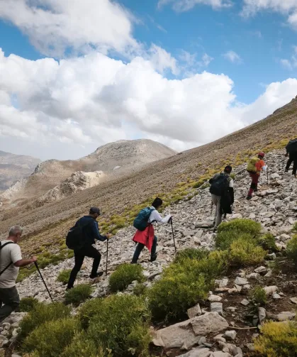 Dağcılar Mereto Zirvesi'ne tırmandı
