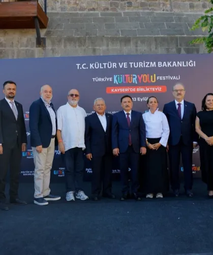 Kayseri'de Kültür Yolu Festivali coşkusu başladı