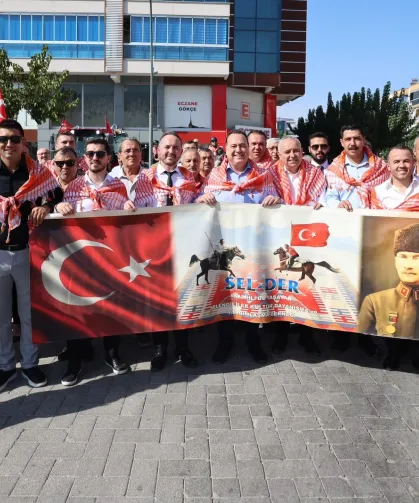 Manisa Salihli'de yaşayan Selendililerden keşkek ve ciritli buluşma