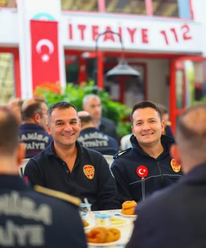 Manisa'da Başkan Dutlulu'dan itfaiye personeline teşekkür