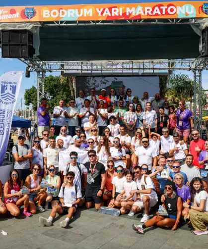 Bodrum Yarı Maratonu'nda 9. buluşma... 23 ülkeden 2 bin 500 sporcu koştu