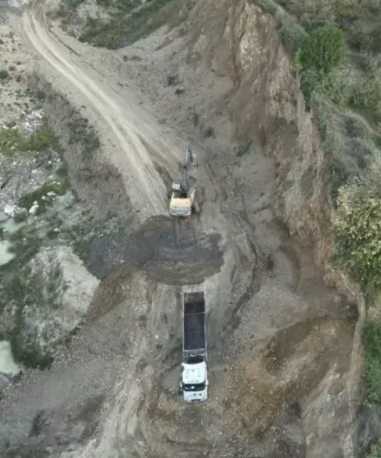 Düzce'de kaçak atık dökümüne suçüstü!