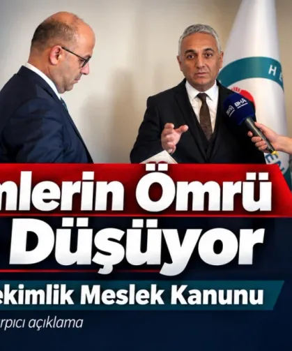 Hekimsen Genel Başkanı Kurban: Hekimlerin yaşam süresi 60'a düşüyor, çözüm Meslek Kanunu
