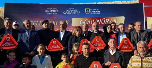 Gaziantep'te reflektör seferberliği