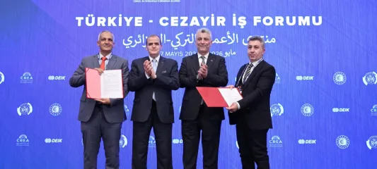 Cezayir ile hedef 10 milyar dolarlık ticaret hacmi