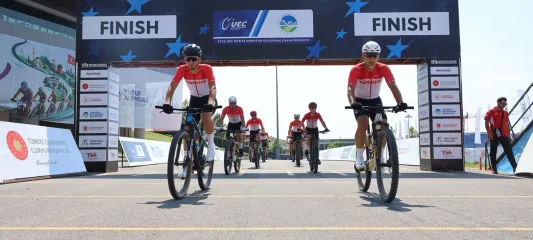 Milli pedallar Avrupa Şampiyonluğu için Sakarya'da