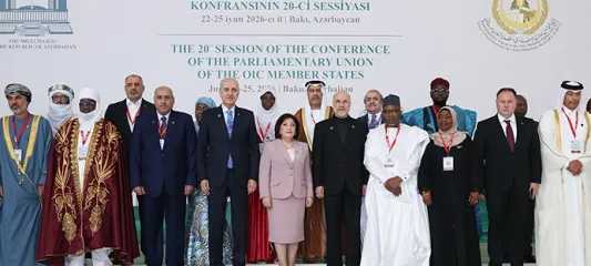 TBMM Başkanı Numan Kurtulmuş Bakü'de İSİPAB 20. Konferansı'na Katıldı