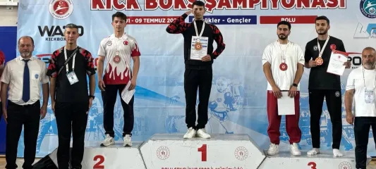Jandarma Gücü Kickboks Takımı Türkiye Şampiyonası'nda 22 Madalya Kazandı