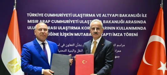 Türkiye ve Mısır Arasında Ulaştırma Koridorları İçin Stratejik İş Birliği