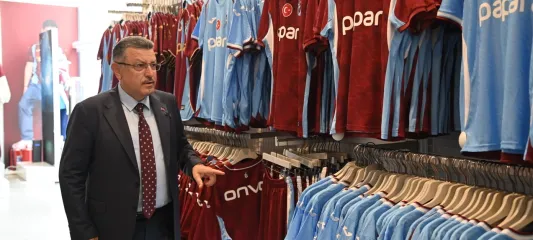 Başkan Genç'ten Trabzonspor'a 6661 forma desteği