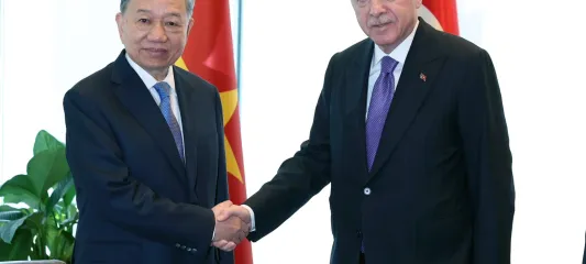 Cumhurbaşkanı Erdoğan, Vietnam Devlet Başkanı ile görüştü