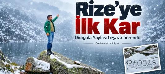 Rize beyaza büründü!