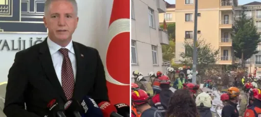 Maltepe'de çöken binada 3 kişi için arama sürüyor