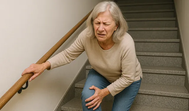 Diziniz ağrıyorsa merdivenden inip çıkmayın!