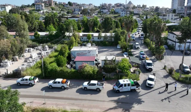 Adana Büyükşehir'den haşereyle yoğun mücadele