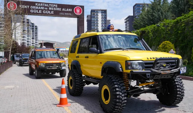 Ankara Keçiören’de özel bireylere özel offroad konvoyu