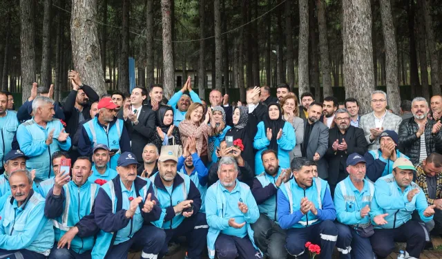 Başkan Şahin belediye çalışanlarıyla bir araya geldi