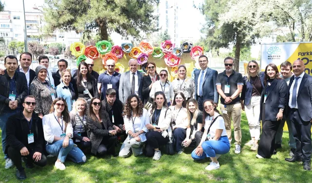 Bursa Nilüfer'de farkındalık oluşturan renkli etkinlik