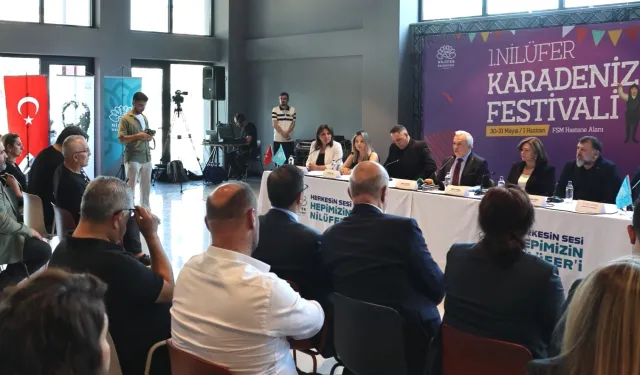 Bursa Nilüfer’de Karadeniz Festivali zamanı
