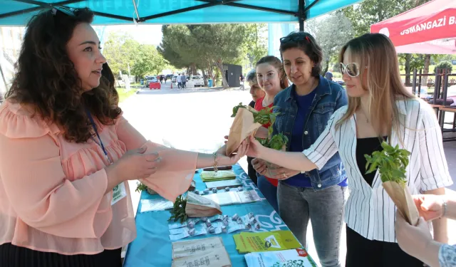 Bursa Nilüfer'den üniversiteli gençlere çevre bilinci