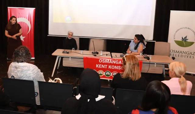 Bursa Osmangazi'de kadınlara menopoz bilinci