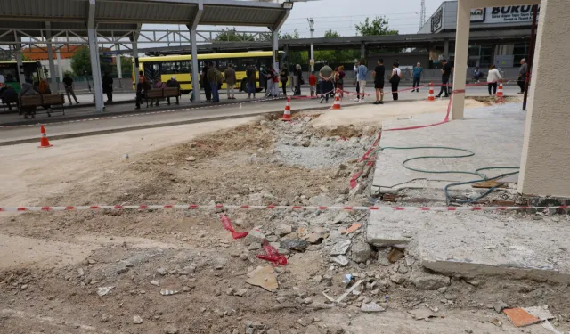 Bursa Terminali’nde altyapı çalışmaları hızlandı