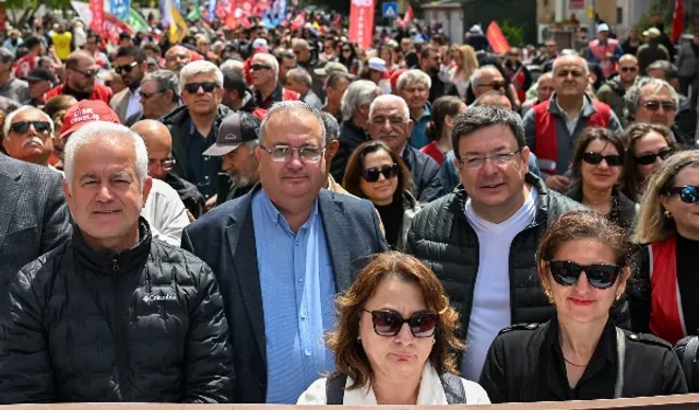Çanakkale'de 1 Mayıs coşkuyla kutlandı
