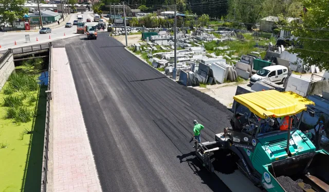 Karacasu’da asfalt çalışmaları başladı