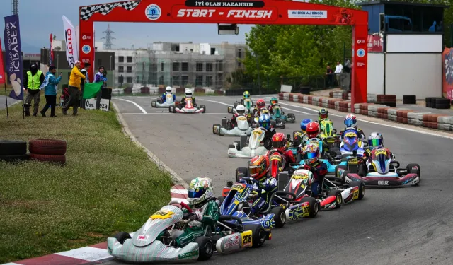 Karting heyecanı Tuzla'da yaşandı