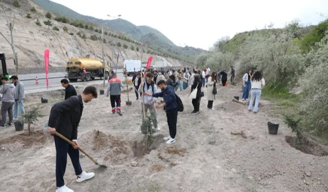 Kayseri Melikgazi'nin yeşil dokusu güçleniyor