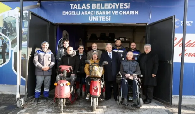 Kayseri Talas'ta engellilerin yüzünü güldüren tesis