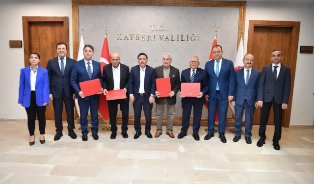 Kayseri'ye hayırsever desteği