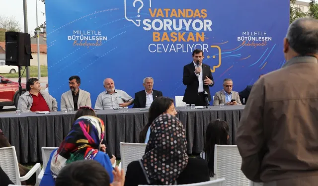 Konya Karatay'da vatandaş sordu, başkan cevapladı