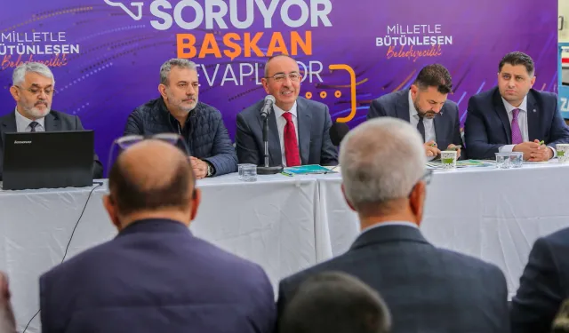 Konya Meram’ın mahallelerinde hizmet seferberliği sürüyor
