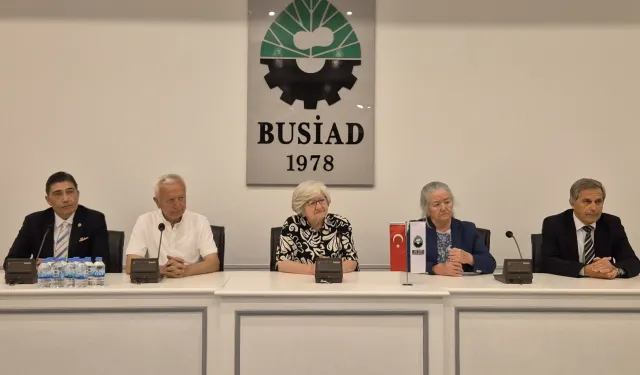 Küresel ısınma ve organik tarım BUSİAD Evi’nde konuşuldu