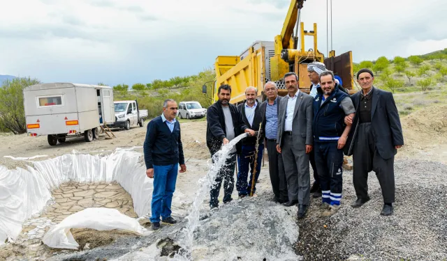 Malatya Meydancık'ta toprak altı sevindirdi