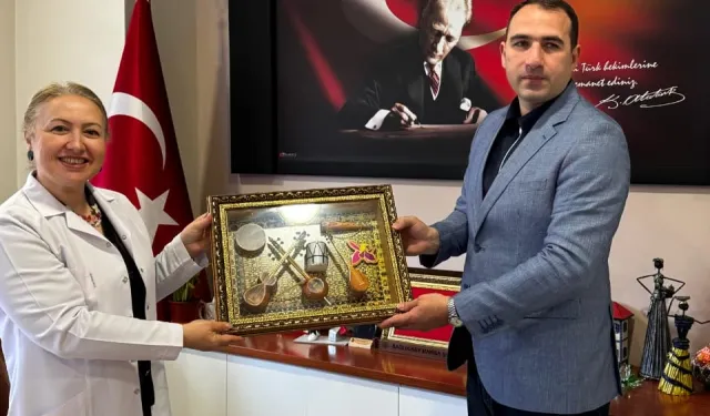 Manisa’da Azerbaycan heyetinden ziyaret