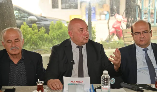 MASKİ Saruhanlı’daki çiftçilerle bir araya geldi