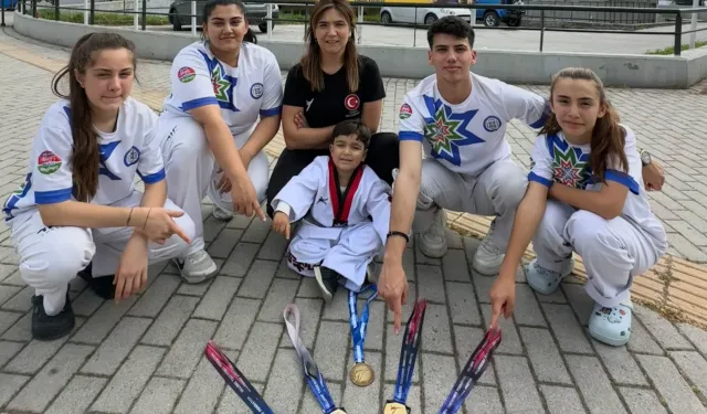 Muğlalı sporcular Yunanistan’da tarih yazdı