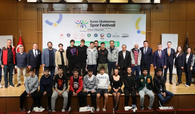 Orhun Ene, Bursa Uluslararası Spor Festivali’nin konuğu oldu