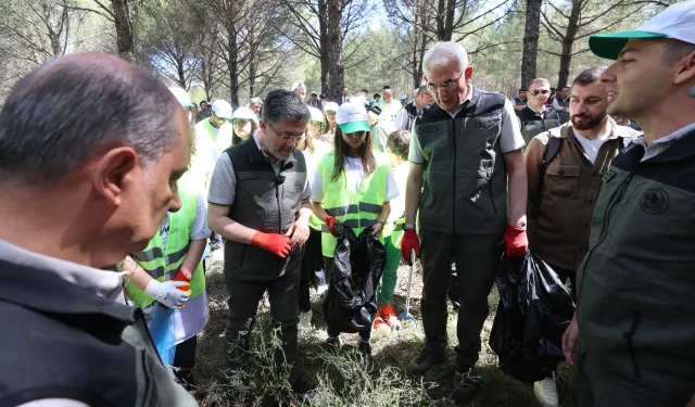 Orman yangınlarına karşı eş zamanlı temizlik