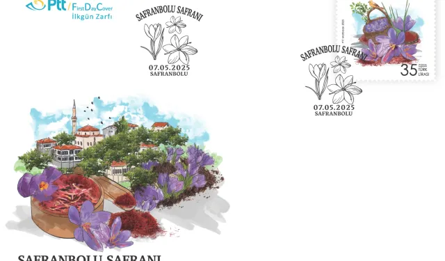 PTT'den 'Safranbolu Safranı' anma pulu