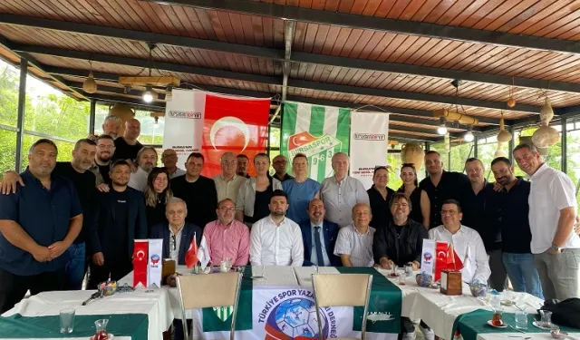 TSYD Bursa Şubesi Enes Çelik’i ağırladı