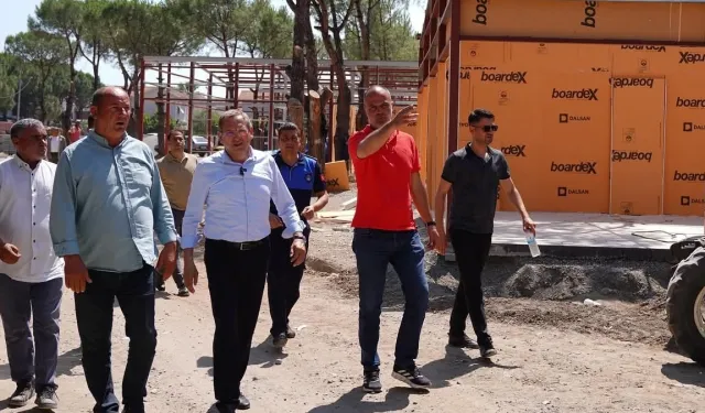 Ayvalık Belediyesi Altınova’da yol çalışmalarını bitirdi