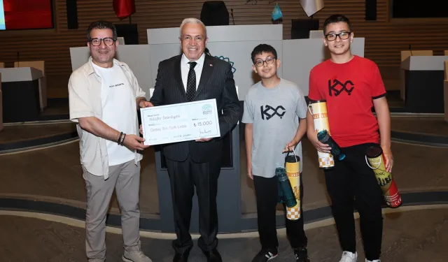Bursa Nilüfer’de öğrenciler çevre için yarıştı