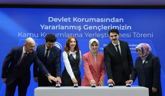 Devlet korumasındaki gençlere kamuda iş fırsatı... 608 genç daha kamuya atandı