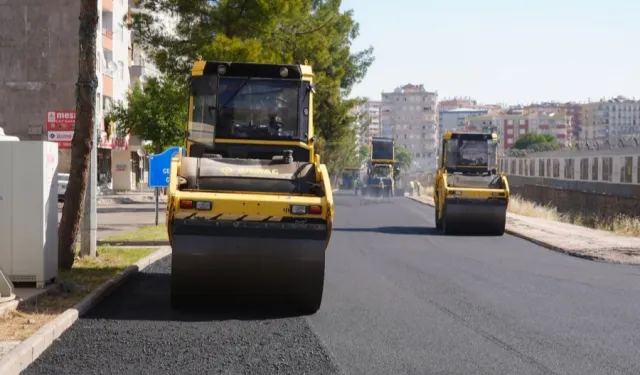 Diyarbakır Büyükşehir'den çifte asfalt çalışması