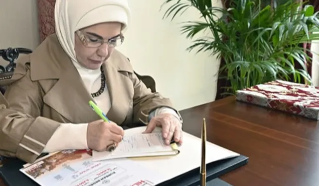 Emine Erdoğan'dan Türk Kızılayı'na kurban bağışı