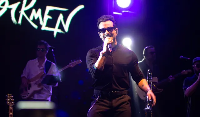 Gökhan Türkmen Mersin'de sahne aldı